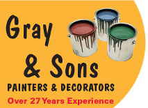 Logo, Gray & Sons - Painter and Decorator in Falkirk, Stirlingshire